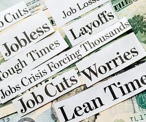 layoffs lean times, worries